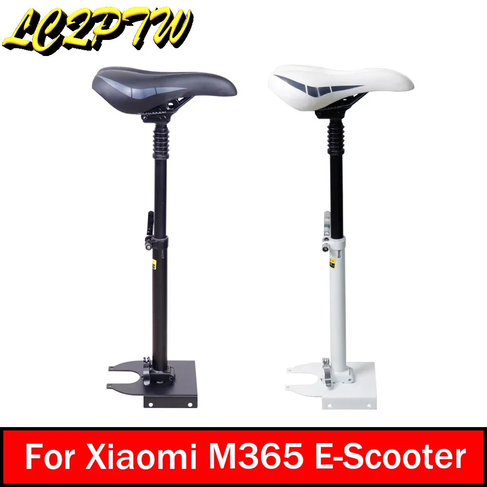 Foldable Shock Absorption Telescopic Seat Saddle Set Electric Scooter Adjustable Seat For Xiaomi M365 Retractable Cushion Seats