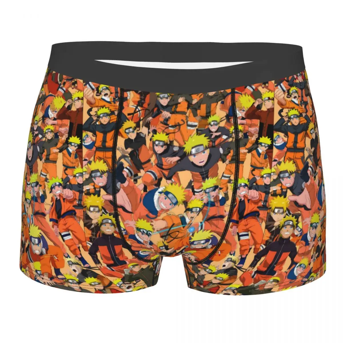 

Custom New Anime U-Uzumakies N-Narutoes Underwear Men Stretch Action Boxer Briefs Shorts Panties Soft Underpants For Homme
