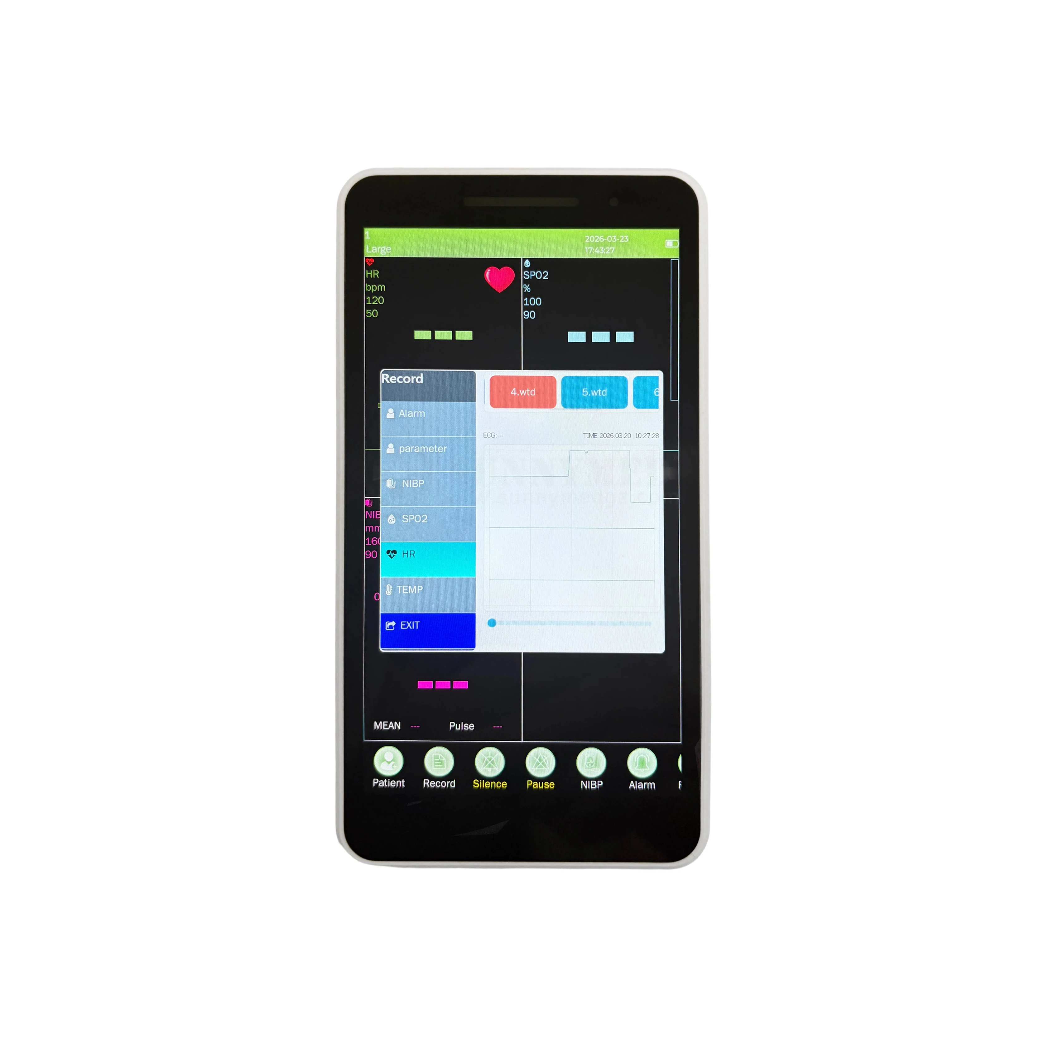 Portable Handheld Veterinary Monitor 5.5