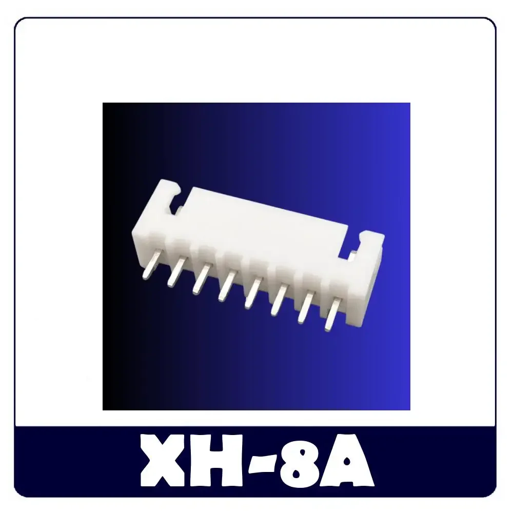 1000PCSXH2.54mm 8P/9P/10P Pin Header Plastic Shell Male Plug Female Socket Wire Connector PCB Terminal XH-8A XH-8Y XH-8AW XH-T