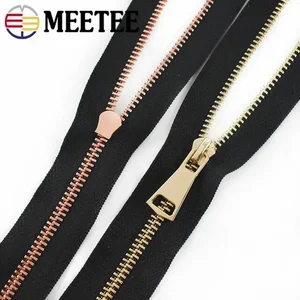Metallic Metallic-Treffen, Ziper, automatische Schichtschlossverschluss, Kleidung, Schuhe, Taschen, Nähzubehör, 5 #, 15 cm, 60 cm, 70 cm, 80 cm, 2pcs 8 Hauptverkaufsschuhe Frauen 60s 70 - №2