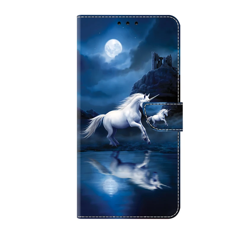 Etui na portfel z magnetyczną klapką 3D Samsung Galaxy A20 A21S A22 A23 A24 A25 A30 A31 A32 A33 A34 A35 A40 A41 A42 4G/5G Funda