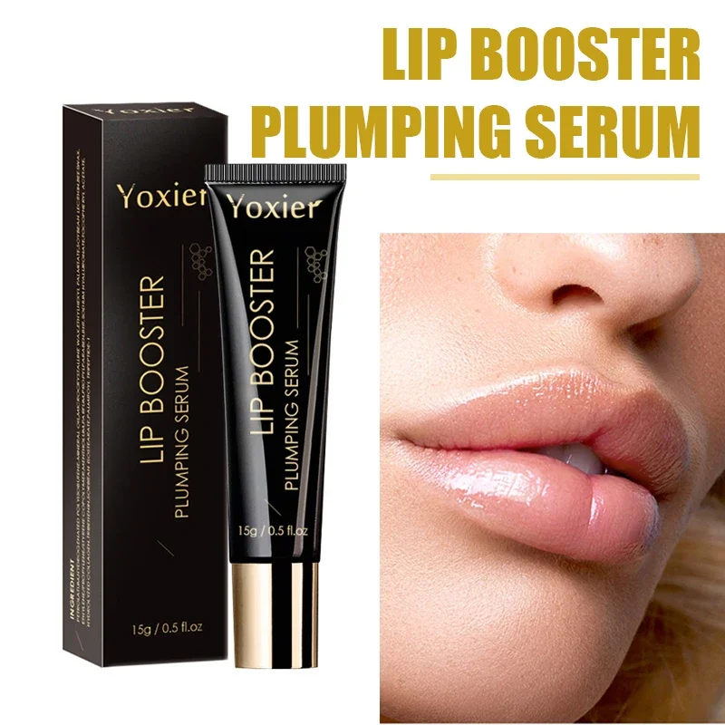 

Collagen Lip Booster Plumping Serum Hyaluronate Moisturizing Essence Enhancer Non-irritating Brighten Sexy Plump Reduce Lip Line