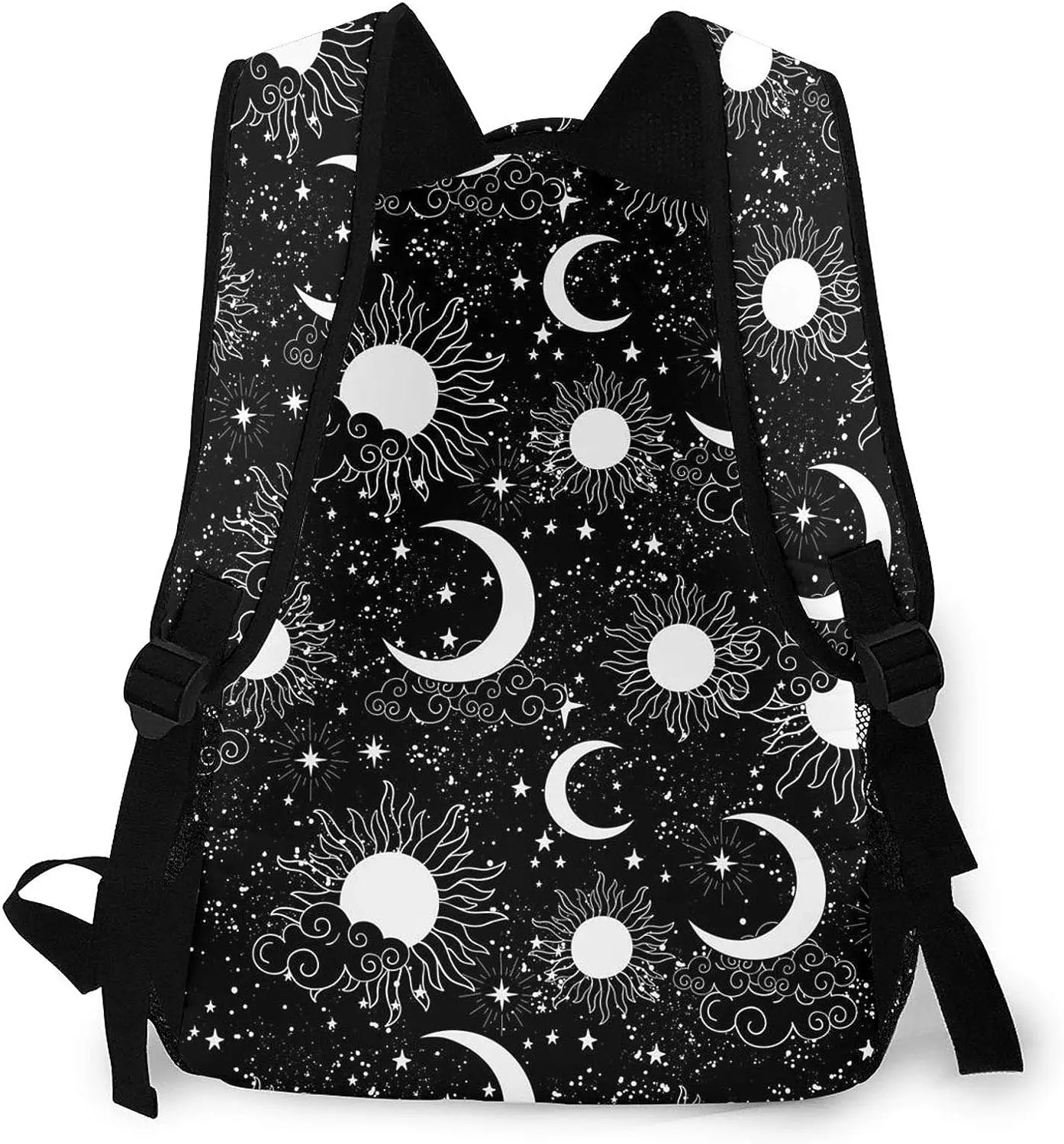 School Backpack Sun Moon Stars Astrology for Student Girl laptop Bookbag Durable Casual Daypack Student Teens CollegeTravel Bag