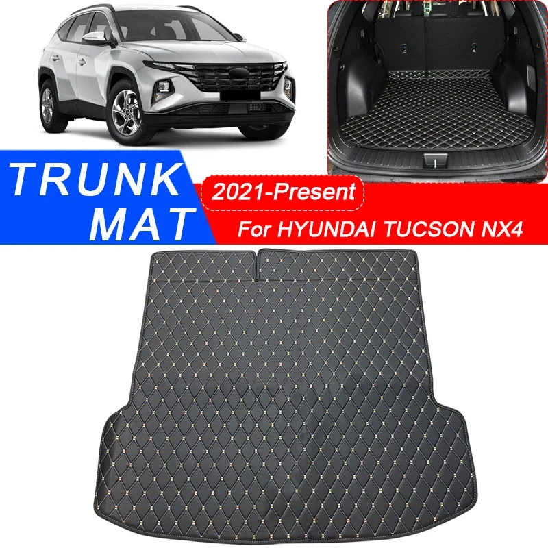 

Custom Car Styling Trunk Main Mat For Hyundai TUCSON NX4 2021-2025 Waterproof Anti Scratch Non-slip Protect Cover Accessory