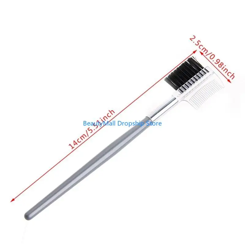 

40jd 2 в 1 Comb Brush Brush Brush Brow Brow Engemance Ensension Ensension
