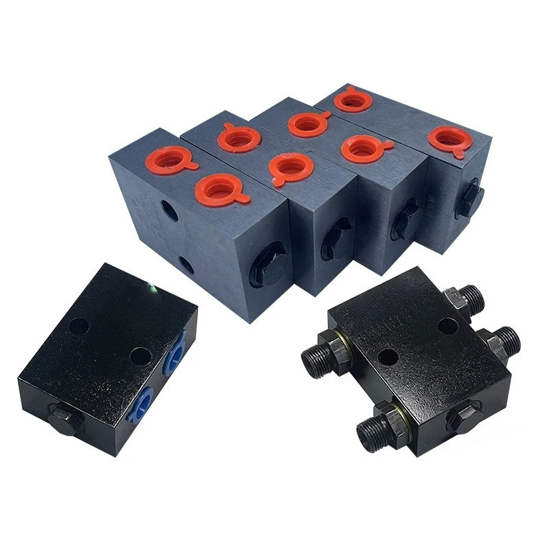 Two-way Hydraulic Lock SO-J8 Hand  Control Valve Cylinder Pressure Retaining Two-way Lock Hydraulic Distributor