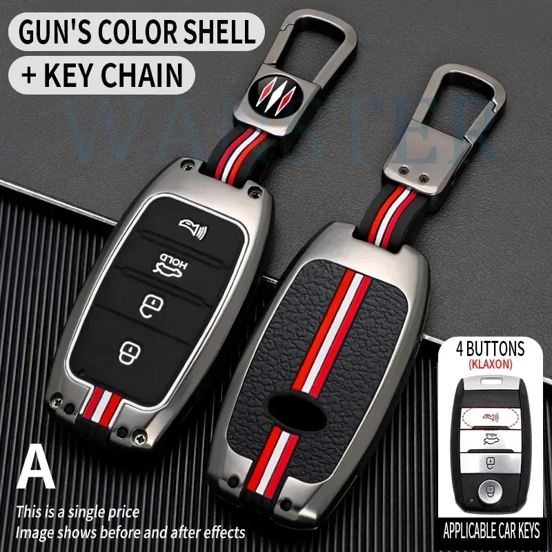 Car Key Case Cover for Kia Sportage Cerato Optima K2 K3 K4 K5 Picanto Soul Sorento Ski Sedona Sonet Rio Ceed Cerato KX3 Picanto