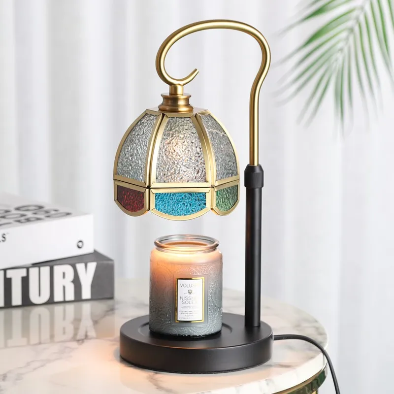 Colorful Floor Lamps Atmosphere Melting Wax Lamps Adjustable Height American Lifting Timed Aromatherapy Interior LED Table Light