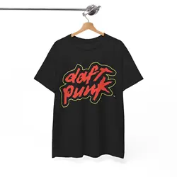 Daft Punk Tshirt EDM Techo Tour Merch Concert Graphic NEW!!! Unisex Heavy Cotton