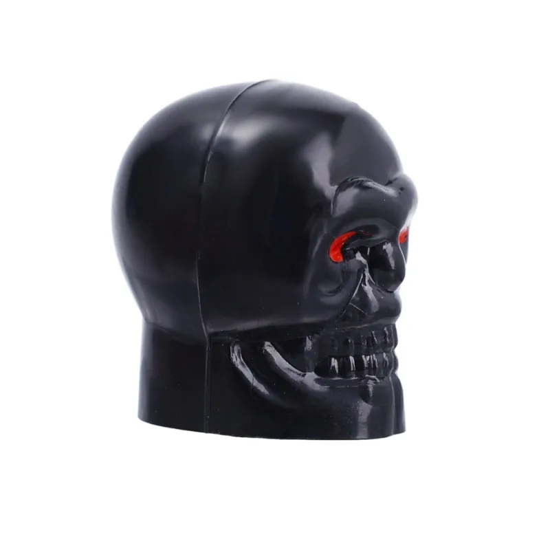 1-8Pcs Universal Personalised Skull Valve Caps Car Motorbike Electric Vehicle Bike Tyre Metal Valve Cover Dust Covers Auto Parts