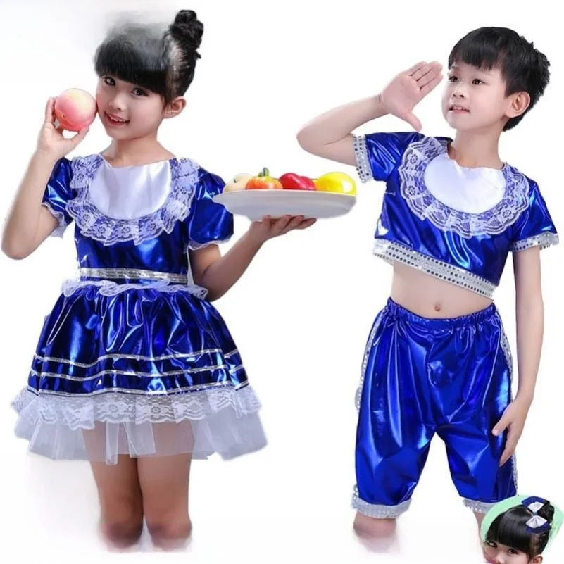 

Cloud Enlightenment Dance Performance Costume Children's Performance Clothes Small Lotus Splendor Eleven Half Dance Outfit Bo...