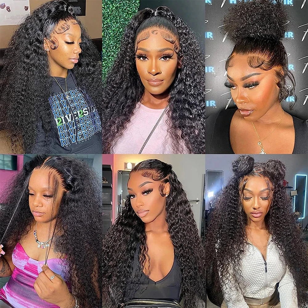 10-32inch Deep Wave Bundles 100% Human Hair Brazilian Weaving Virgin Human Hair Natural Hair Extensions Curly Human Hair Bundles