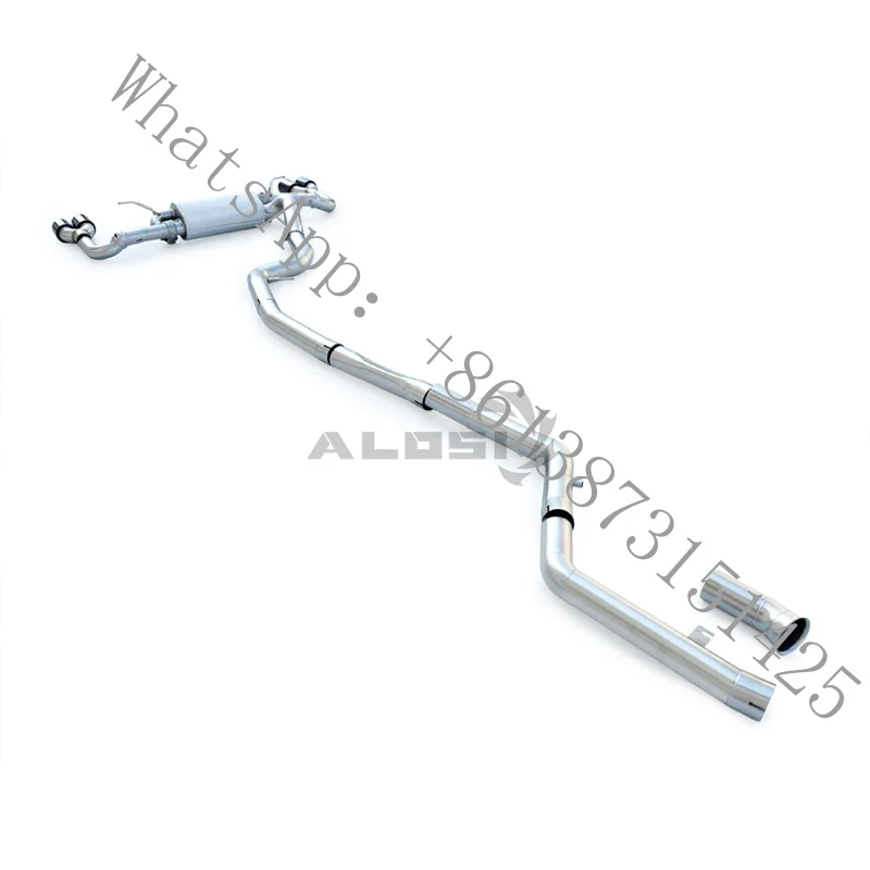

Suitable G20 325i 330i 2.0T B48 2020-2026 4-tube stainless steel Back exhaust system with electronic valves