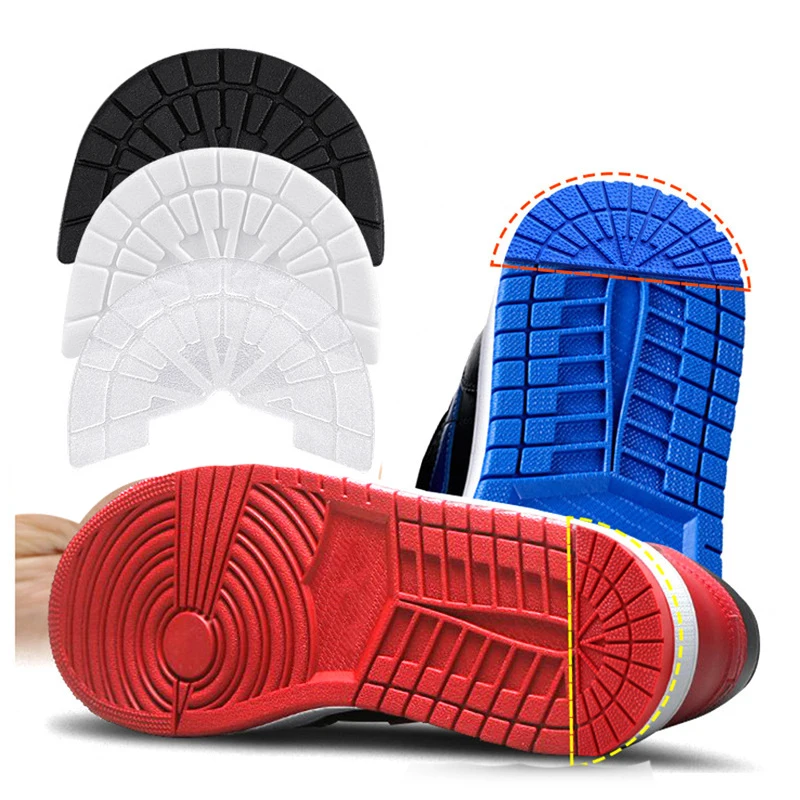 Self-Adhesive Wear-resistant Anti-Slip Sneakers Sole Protector Pad Women Men Rubber Soles Stickers Outsole Shoe Sticker Pad HOT