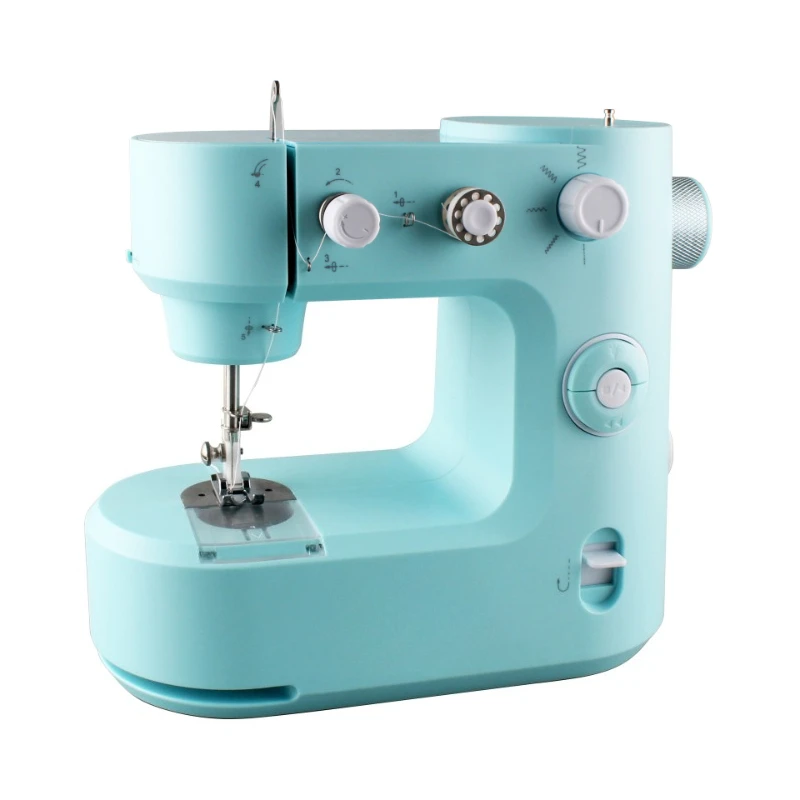 

Multifunctional 5-stitch Sewing Machine Mini Portable Edge Locking Home Sewing Machine