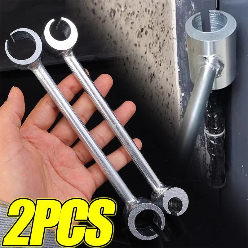 

Ключ для регулировки дверных петель, двойная головка, гибкие петли, ремонт зазоров, легко носить с собой, петли для флага, круглый болт, регулируемый гаечный ключ, инструменты