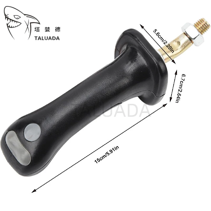 2Pcs 3 Button 6 Pin For Doosan DH DX150‑9C DX215‑9C Joystick Handles DX225‑9C DX300‑9C DX370‑9C Joystick Lever Handles Excavator