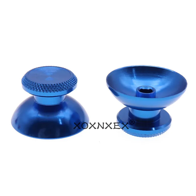 Xoxnxex 1 Paar = 2 Stuks Rocker Caps Voor Ps5 Console Aluminium Metalen Metalen Analoge Grepen Stick Fit Voor Sony Ps5 Controller
