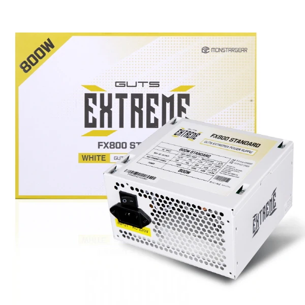 Monstar gear Monstar Gats ExtremeX FX800 80PLUS STANDARD White Power (ATX/800W)