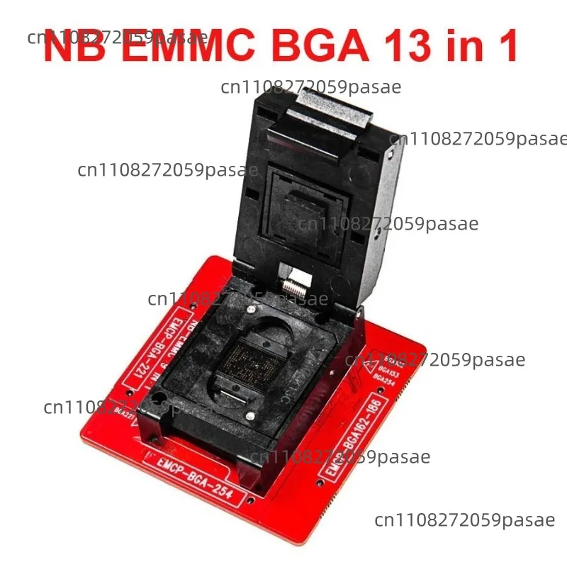 EMMC BGA 13 IN 1 Support BGA100/136/168/153/169/162/186/221/529/254