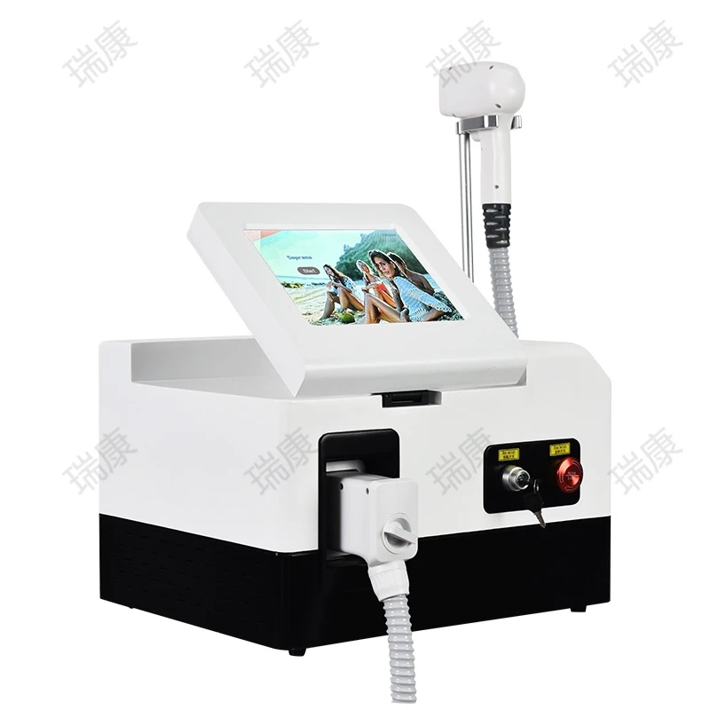 808 Semiconductor Laser Hair Removal Three Wavelength 755nm 808nm 1064nm Ice Point Cooling Painless Hair Removal