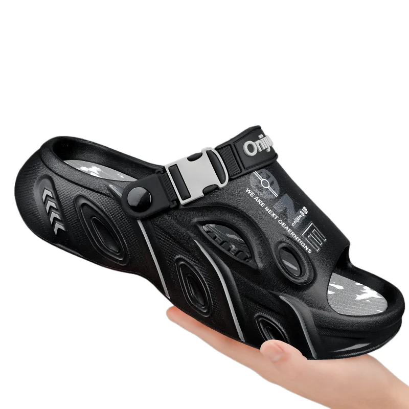 

Summer Men's Slippers Soft EVA Clogs Outdoor Sandals Beach Comfortable Slides Men Casual Garden Shoes Women Male Indoor Slippers