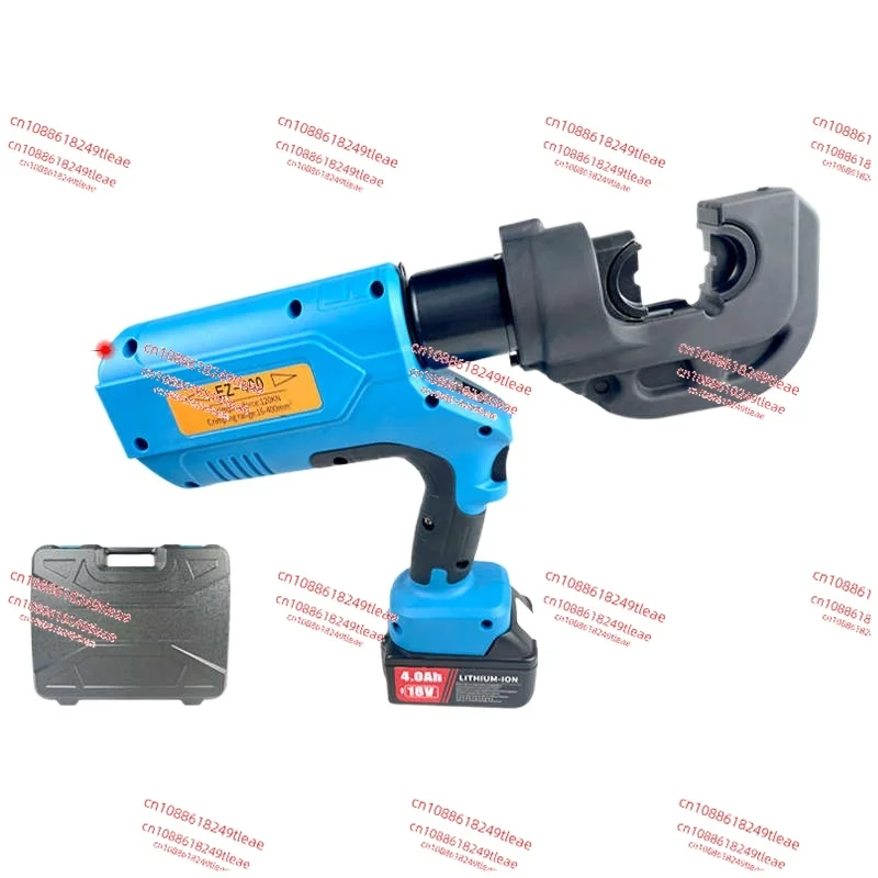 EZ-400 Battery Cu50-400mm2 Portable Wireless Cordless Hydraulic Cable Crimper Connector Copper Cordless Electric Crimping Tool