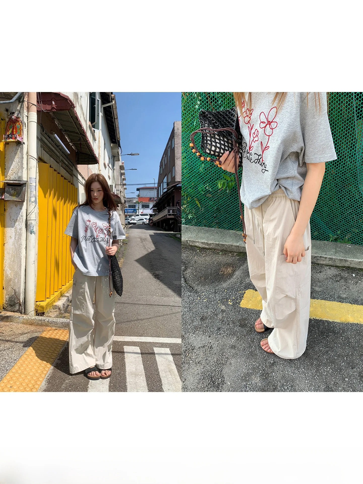 

Брюки с высокой талией, свободного кроя, струящиеся, повседневные, в двух цветах, легкие, в стиле «ленивый шик», с эластичным поясом, из смесового хлопка, широкие штанины