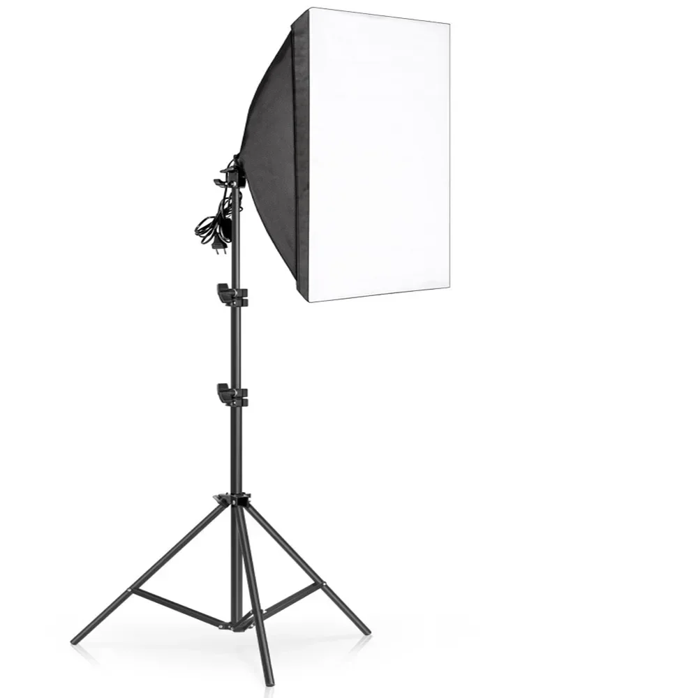Photo Studio Kit Photography 50*70cm Softbox With Light Stand Photo Soft Box