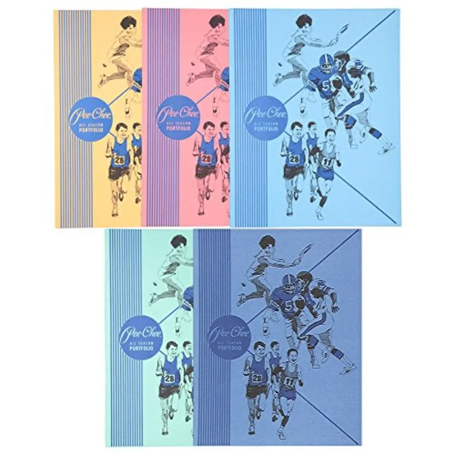 

2-Pocket Folders, Color Talk Pee Chee Portfolio, Colors, - 7333