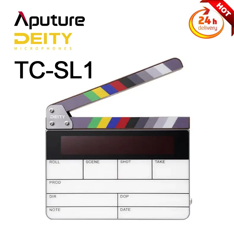 

Aputure Deity TC-SL1 Timecode Slate,the First enabled Smart Slate,with Phone App Sidus Audio,Field Record Board