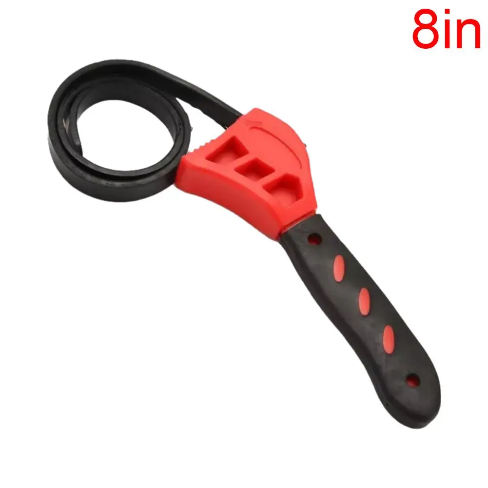 6-inch Adjustable Belt Wrench Plastic Multi-function Opener Universal Bottle Tool Hardware ﻿ Auto Repair Filter P3O2
