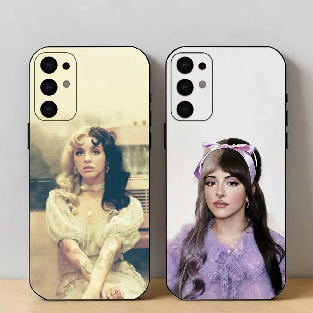 

M-Melanie Martinez Phone Case For Samsung S25,24,23,22,30,21,10,9,Ultra,Plus,Lite Soft Black Case