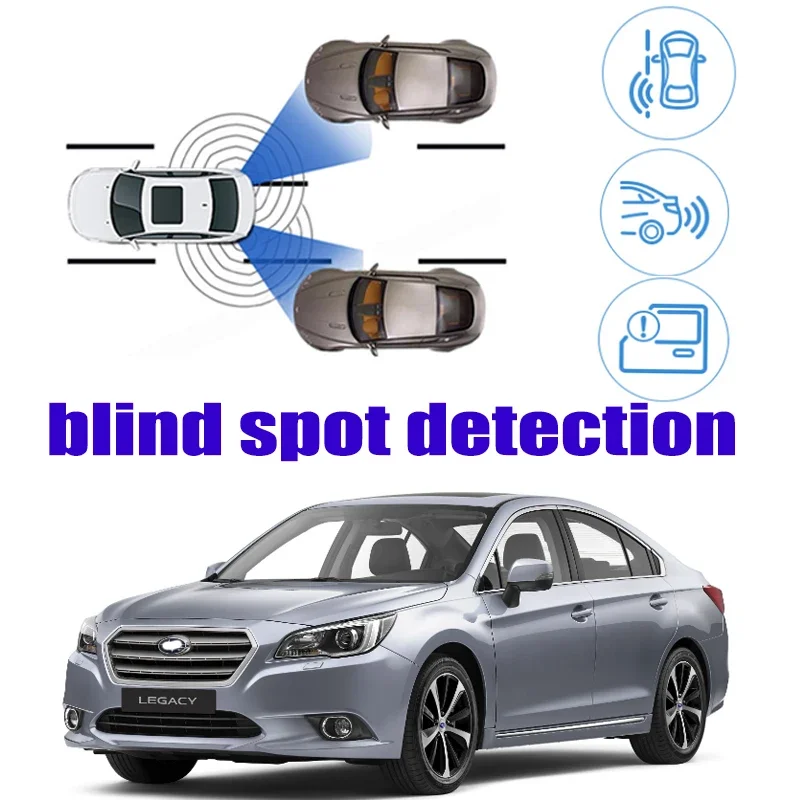 For Subaru Legacy BM BR 2009~2019 Car BSD BSA BSM Blind Area Spot Warning Safety Drive Alert Mirror Rear Radar Detection