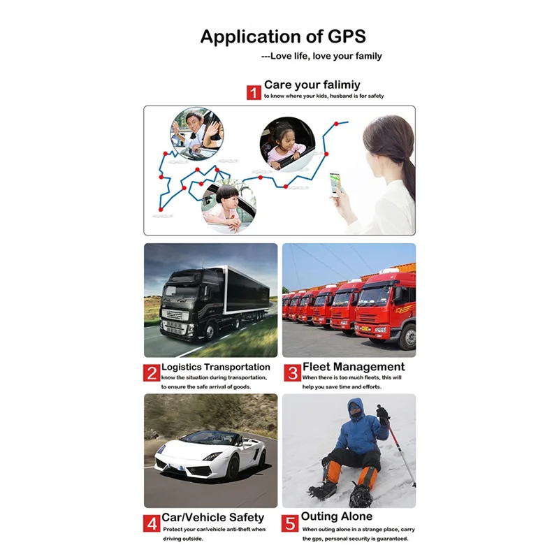 L72A-TKSTAR Mini GPS Tracker Magnete 2G TK913 GPS Tracker Senza Fili Bluetooth Mini Altoparlante Per Auto Sistema di Allarme ABS Auto Veicolo GPS Tr