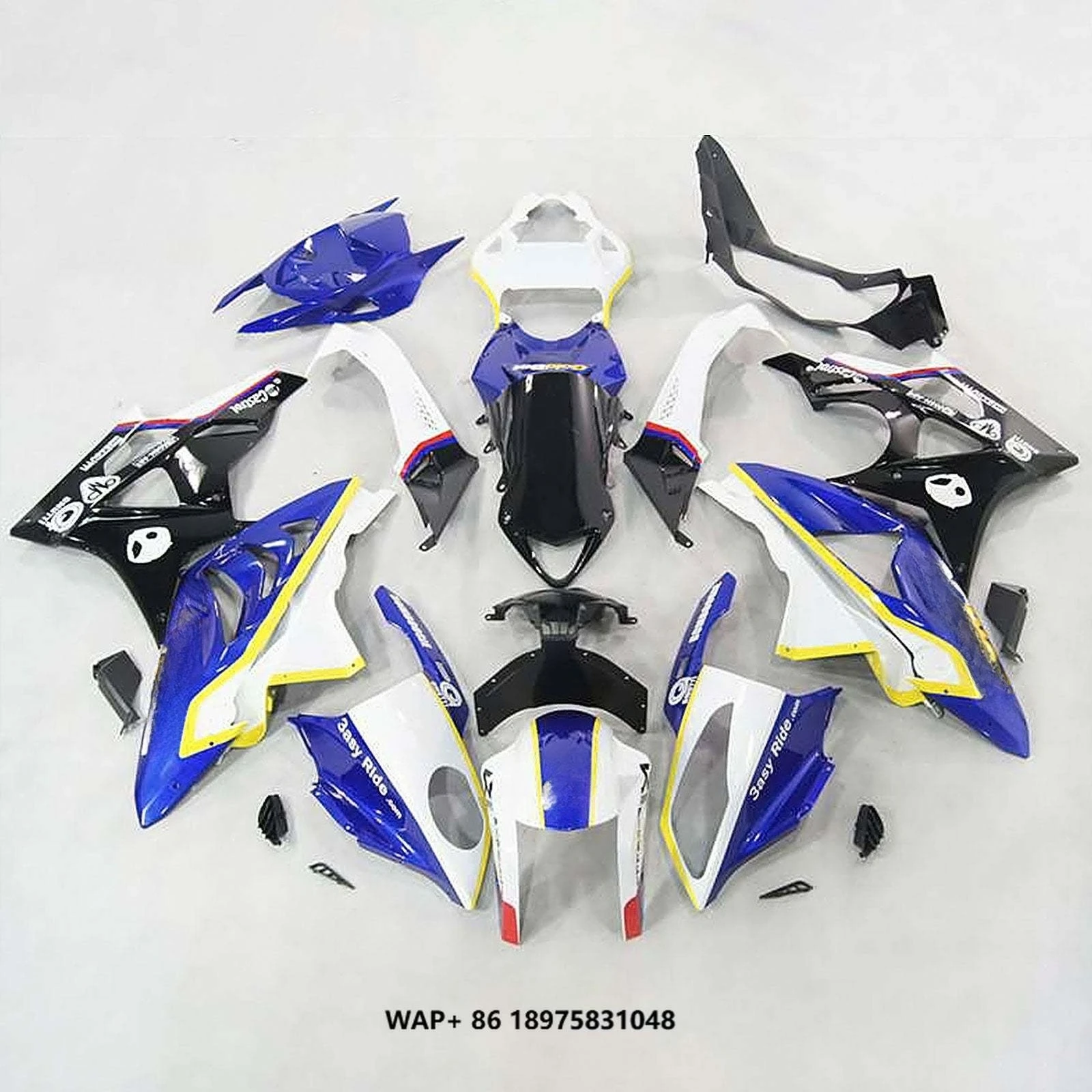 

Motorcycle Fairing Kit ABS Plastic Accessories for S1000RR 2019 2010 2011 2012 2013 2024 Motorcycle Fairing Kit