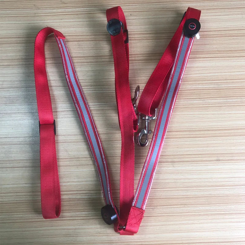 حزام صدر حصان مضيء بإضاءة LED، ديكور ركوب الفروسية وإكسسوارات الرسن #2