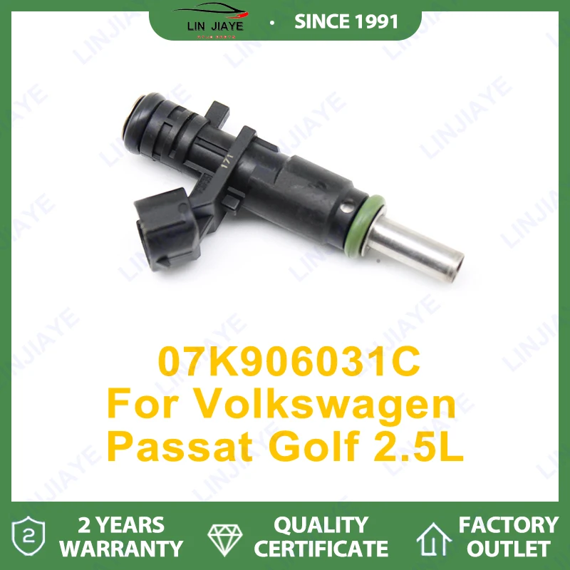 1/4 шт. топливная форсунка для V-W Rabbit Golf Jetta Beetle Passat 2,5 л L5 2007-2013 OEM 07K906031C FJ1067 FI11378S 1/4 шт. топливная форсунка для V-W Rabbit Golf Jetta Beetle Passat 2,5 л L5 2007-2013 OEM 07K906031C FJ1067 FI11378S