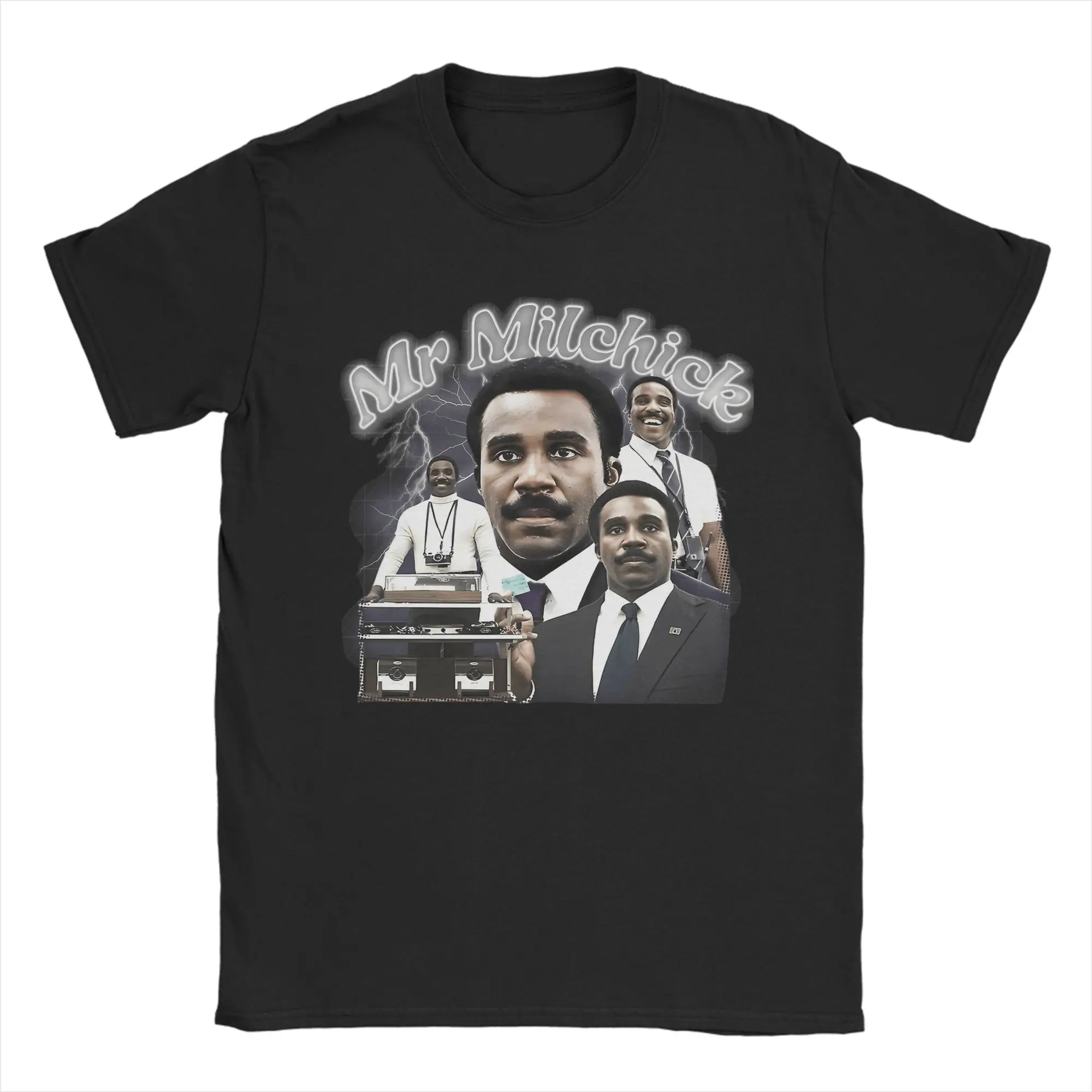 Vintage Mr. Milchick Inspired Enigmatic Office Severance T-Shirt for Men Pure Cotton T Shirts Short Sleeve Tee Shirt Clothes