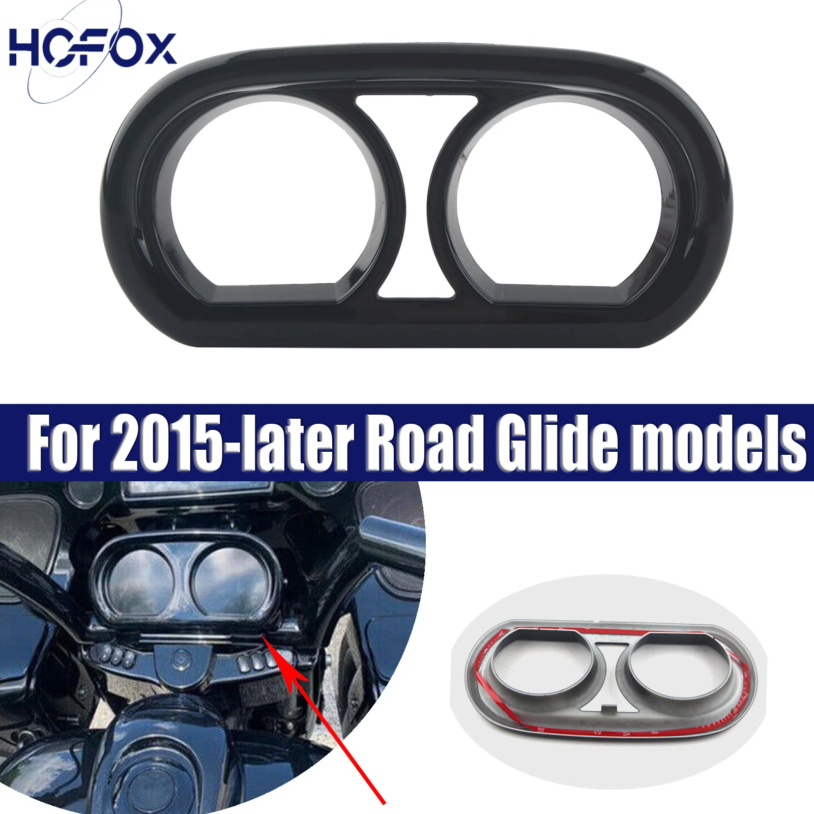 

Обтекатель мотоцикла, накладка на рамку для Harley Road Glide Ultra FLTRU FLTRX Special FLTRXS 2015-UP