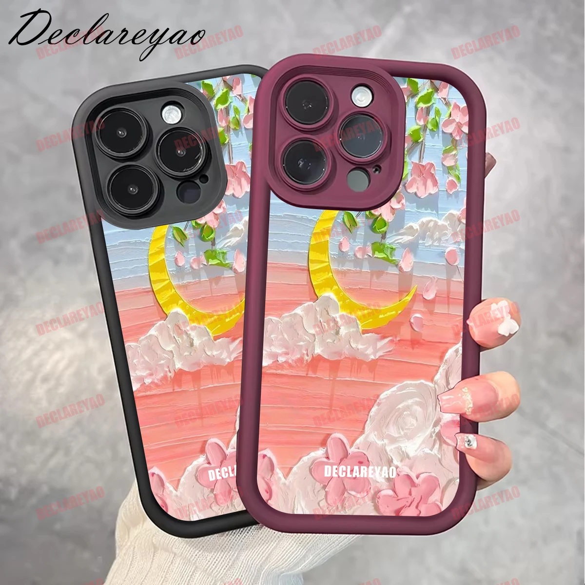 DECLAREYAO ماتي ضوء سليم بولي TPU لينة كوكه ل VIVO S15 T1X Y51A Y50 V25 Y22 Y77T Z3 S16E Y15A V11i Y30i V غطاء مقاوم للصدمات