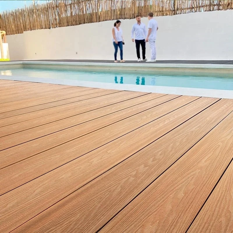 Terrazza Guangzhou Pavimenti in laminato Wpc Board Coextrusione Terrazza Terrazza Terrazza