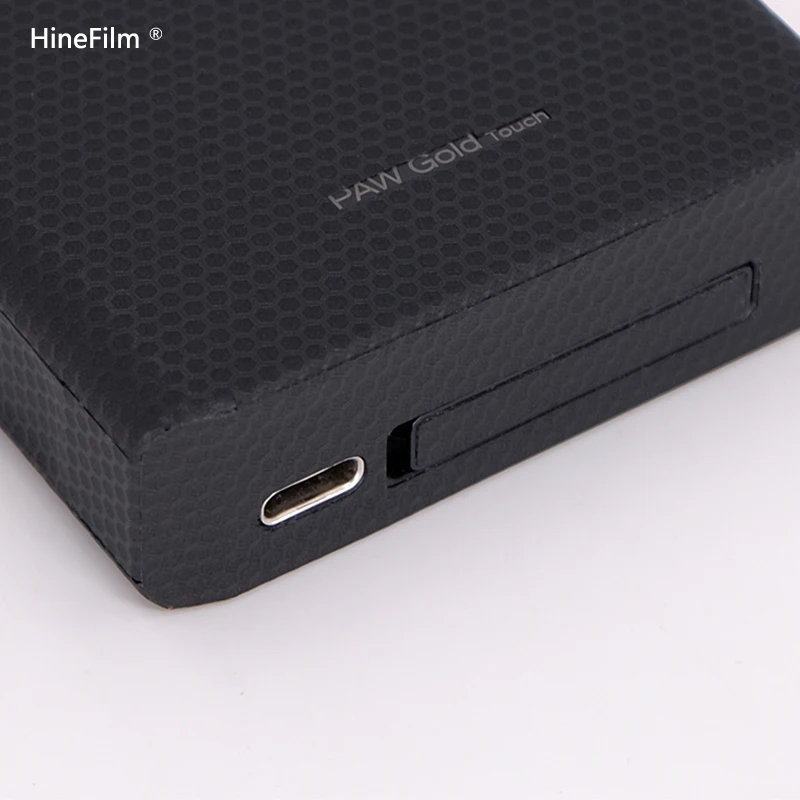 Lotoo music player adesivo decalque de vinil capa envoltório da pele para lotoo pata ouro toque premium envoltórios casos