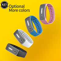 Ultrasonic Body Shape Wristband Smart Magnetic Lymphatic Detox Bracelet Heart Rate Fitness Pedometer Wristbands