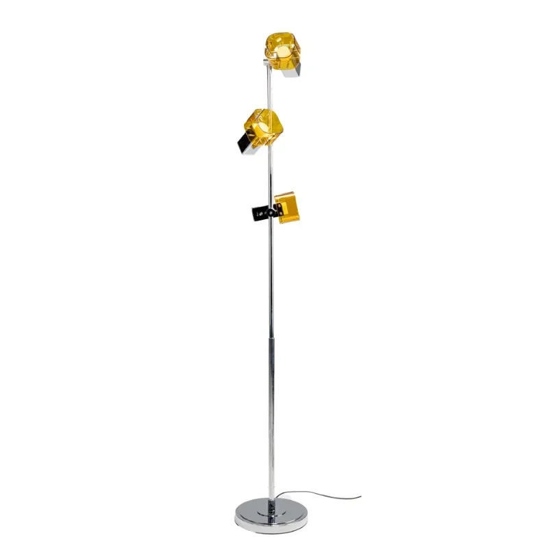 

Modern living room atmosphere magnetic detachable breathing adjustable three-head floor lamp