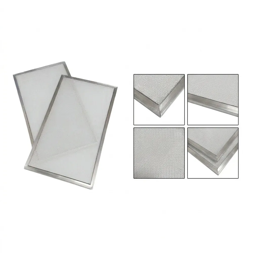 For washable 8.5 x 15 Inch Aluminum Mesh for Fantech 402041 Handling Systems High Airflow Efficiency For washable