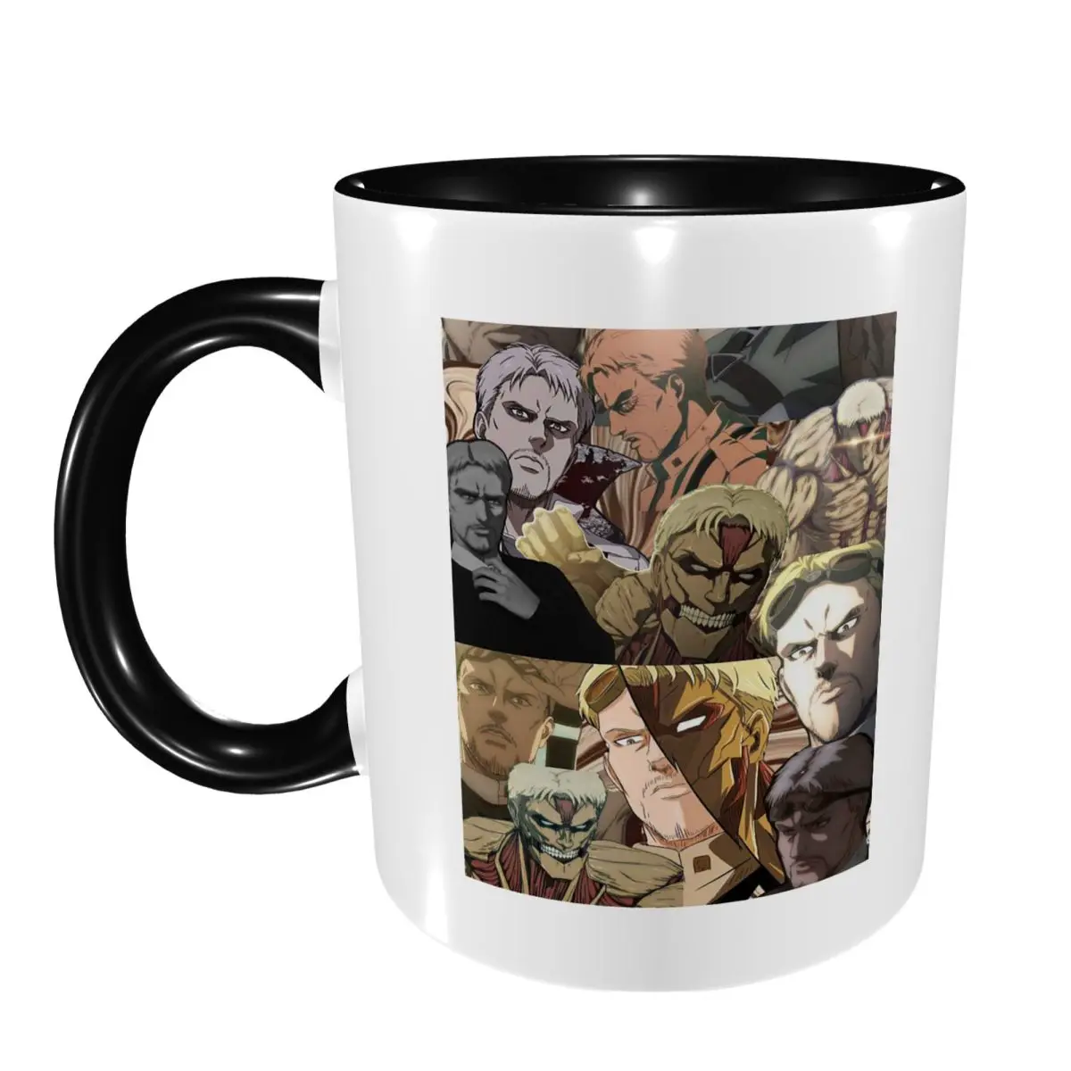 Anime Attack On Titan Reiner Braun Mug Funny Ceramic Coffee Cups Tea Mugs Milk Cup Drinkware Gifts for Woman Man