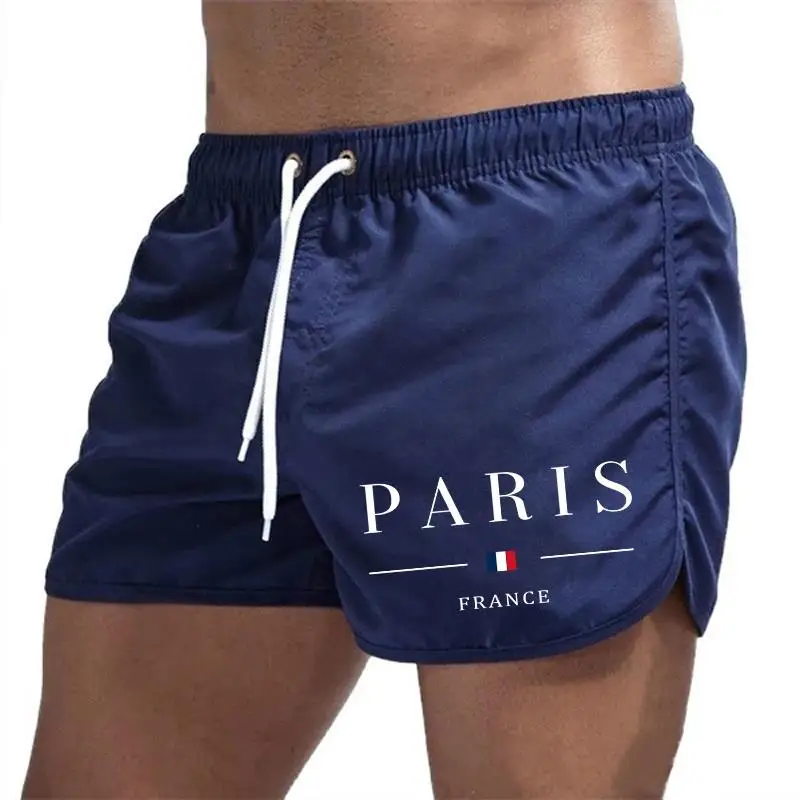 

Mens Beach Shorts Printing Casual Quick Drying Surf Man Swimwear Outdoor Lightweight Sweatpants Summer Swimming Sports