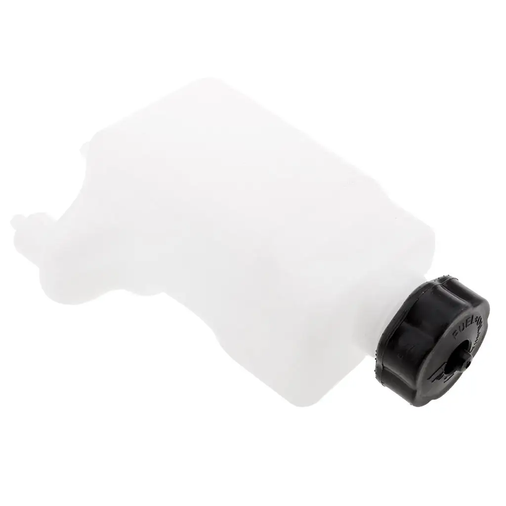 

White Oil Tank Reservoir Assembly Plastic Container for Dirt Bike 50cc Replacement Parts